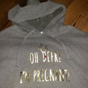 Maternity sweat shirt